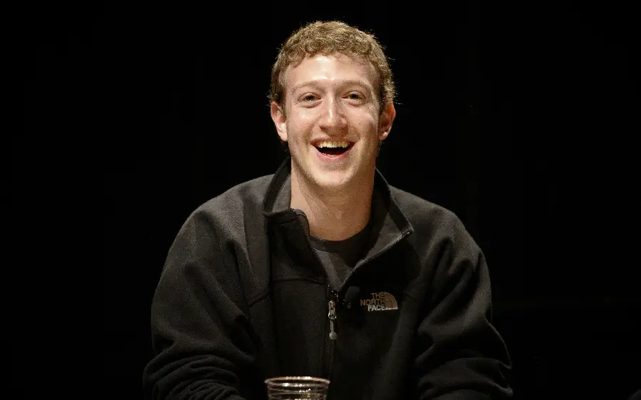 Stock photo of Mark Zuckerberg, the successful CEO of Facebook 