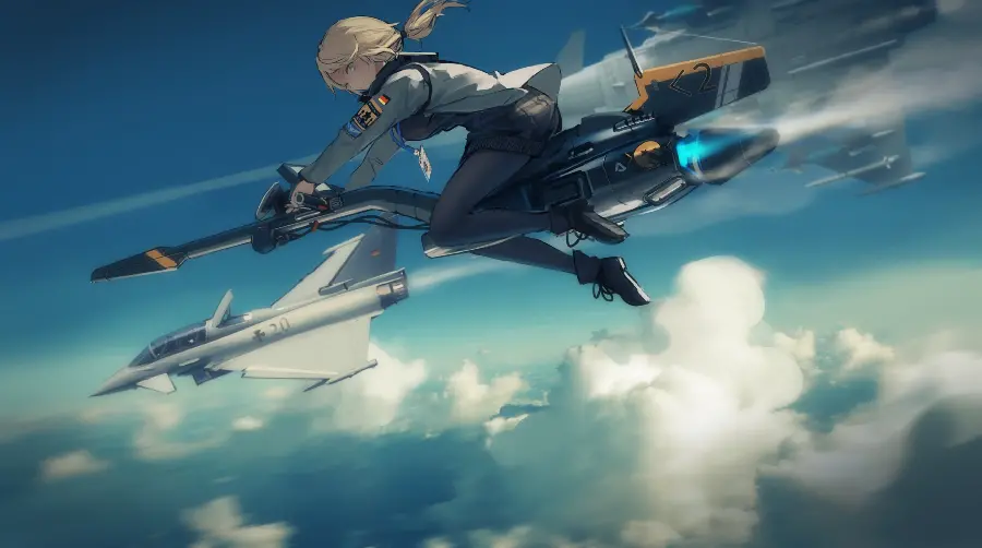 Free download of anime pictures with the theme of flight in Excellent quality
