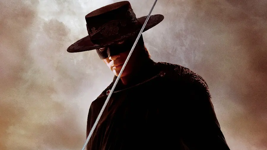 Background image of the legend of Zorro of the year 2005 America