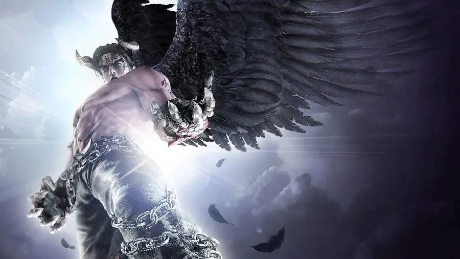 Jin Kazama Wallpaper with Feather Wings