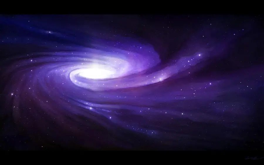 A very beautiful wallpaper of the mysterious solar system