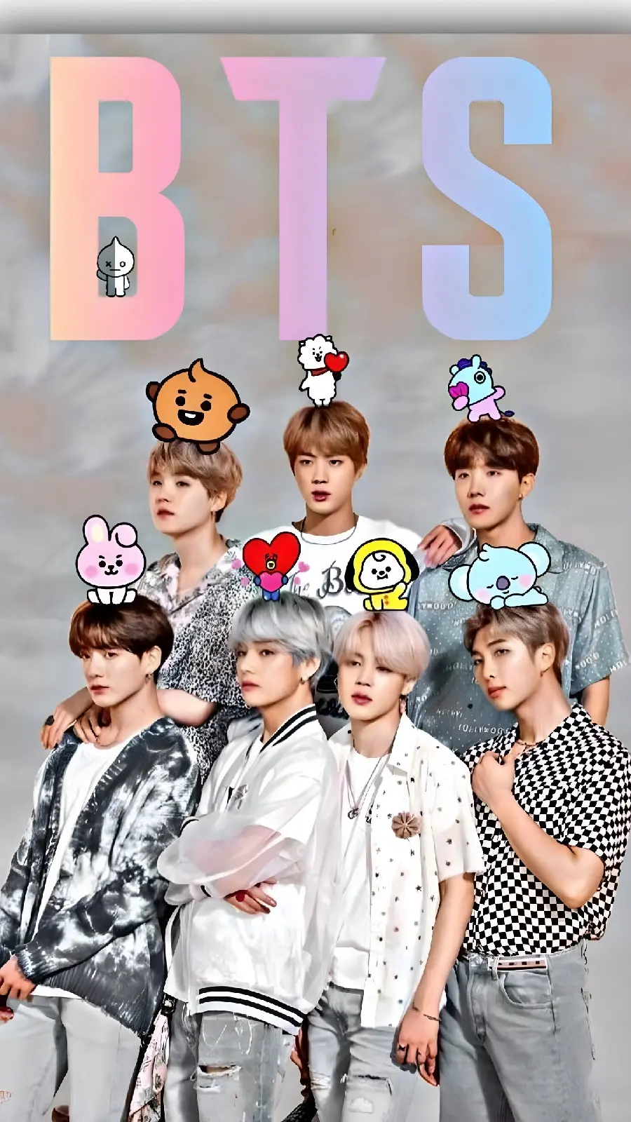 Background image and wallpaper for iPhone BTS design