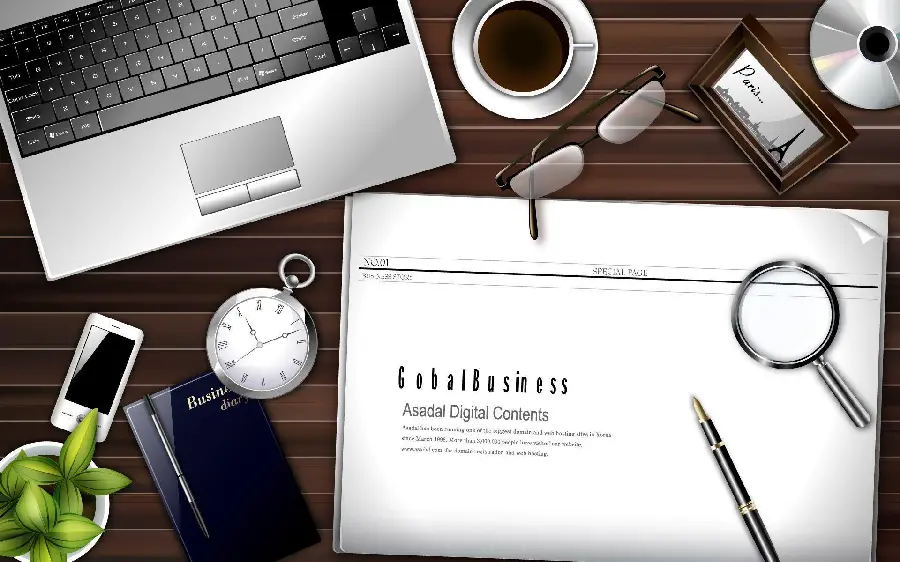 Business computer profile photo for people with virtual jobs