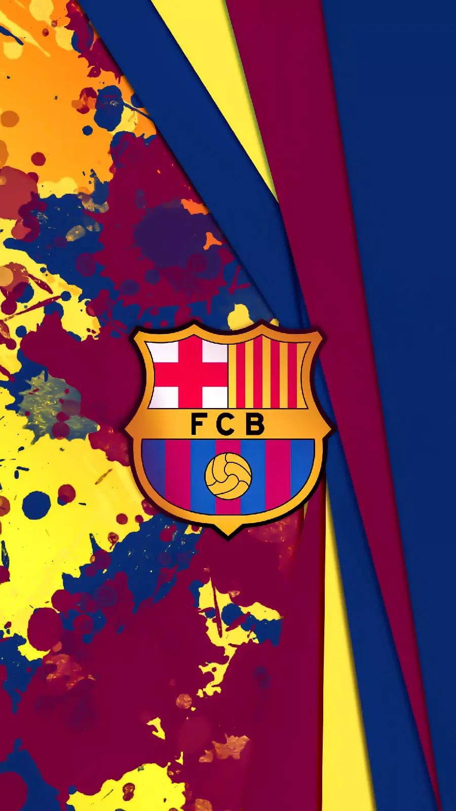 Barcelona team design background for tablets and laptops