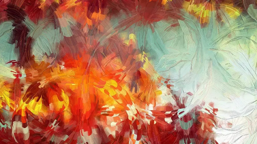 Autumn wallpaper in contemporary art style with very good quality