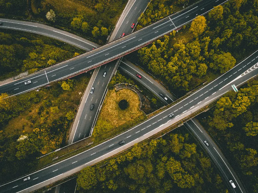 Samsung Galaxy M34 wallpaper of a road in a dreamy nature