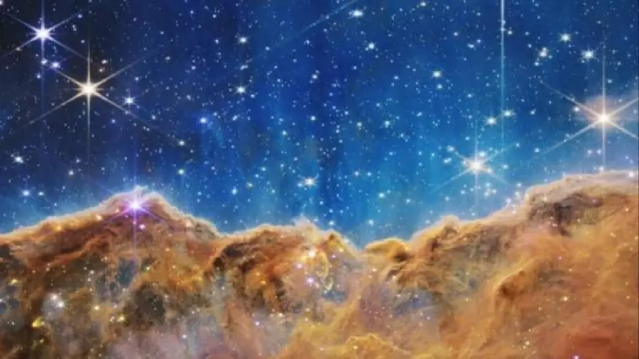 Image of the new achievements of the James Webb Space Telescope