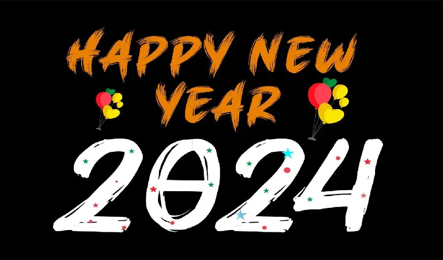 Download photo text for New Year 2024 and Christmas 2024 congratulations