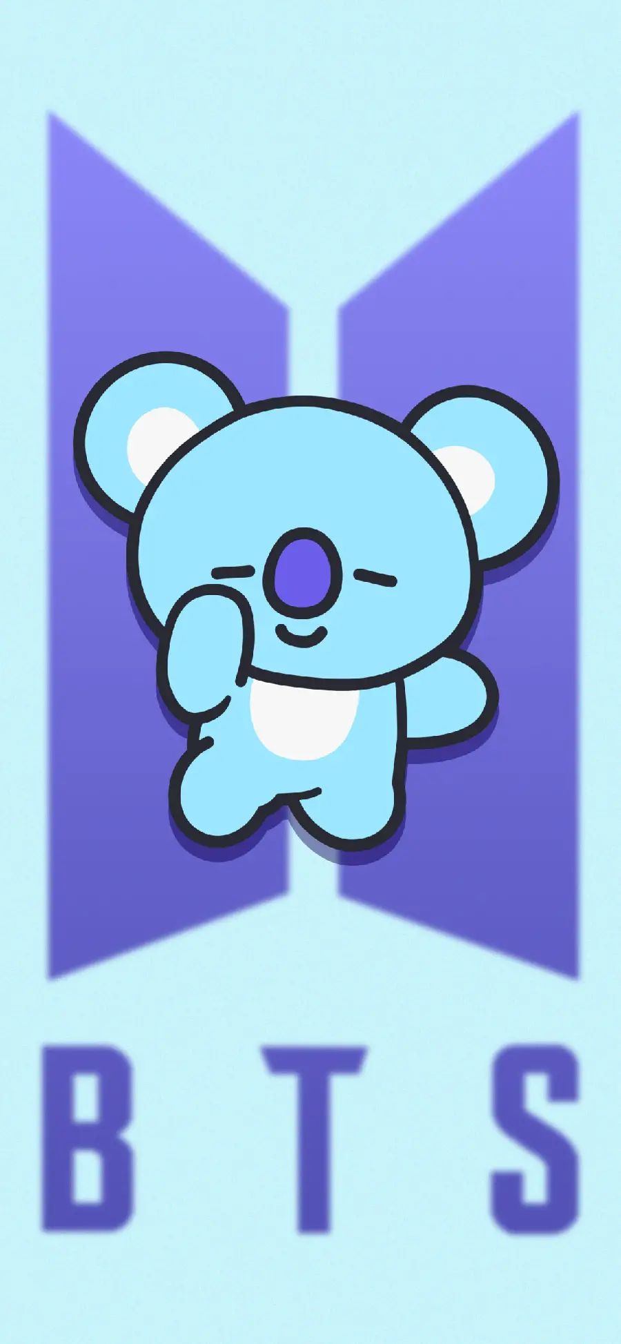  BTS design wallpaper for iPhone 2024