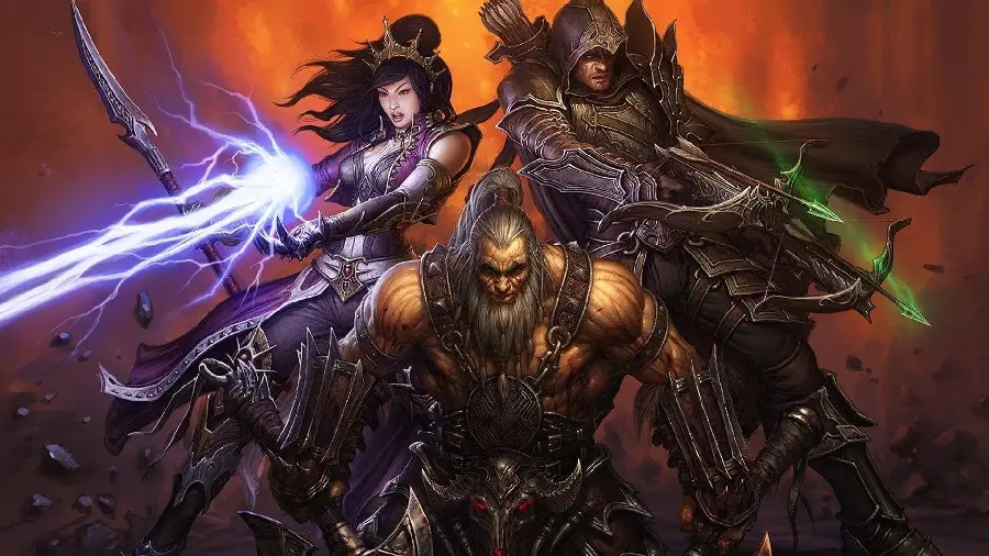 Diablo's fascinating and addictive game wallpaper