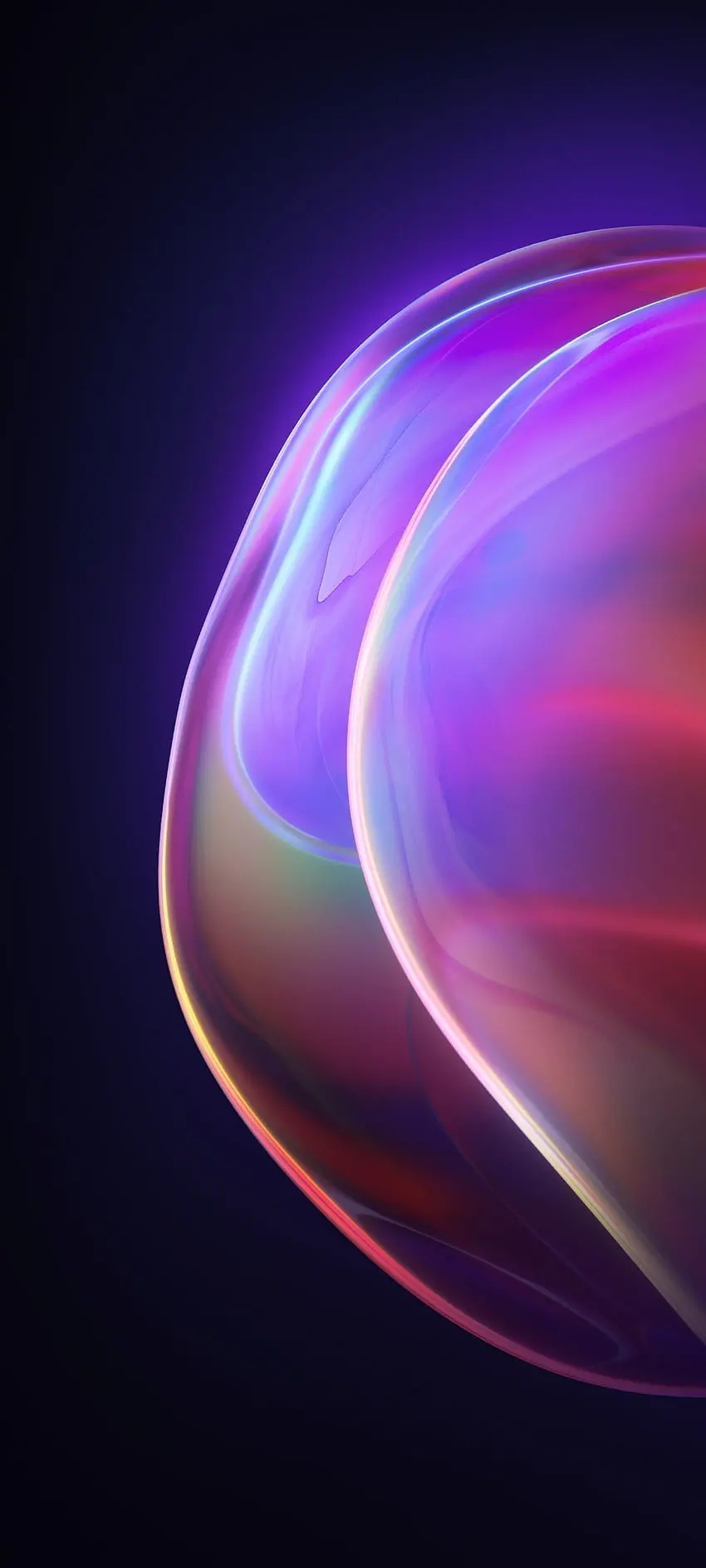Download Motorola Moto G14 background photo with purple and red colors 