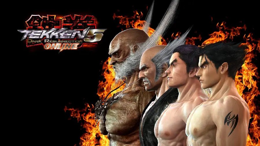 Background image of one of the most popular Tekken Heihachi Mishima