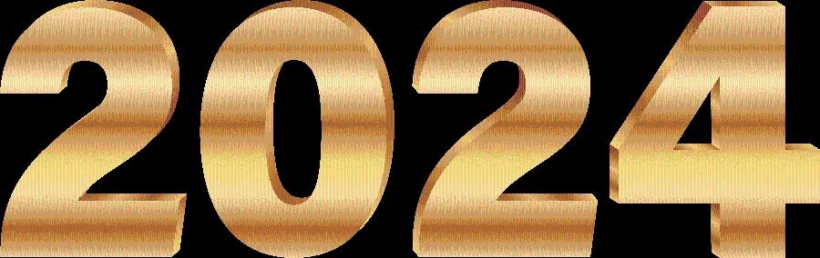 3D wallpaper 2024 with a beautiful golden design
