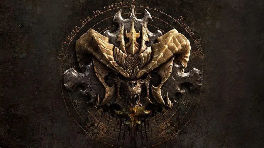 The scary and creepy video game Diablo for computer wallpaper