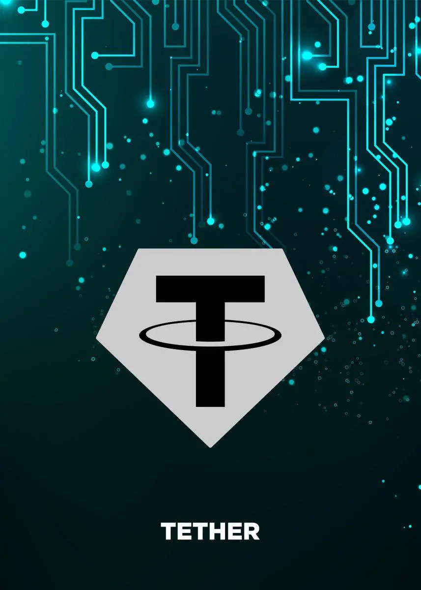 Download Tether Logo Image Compatible with US Dollar