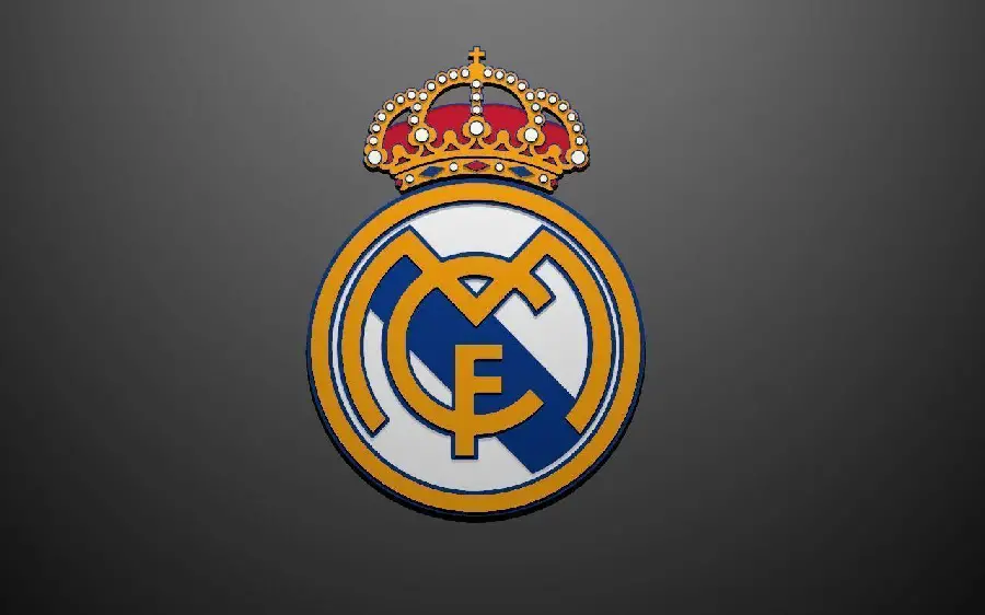 Background suitable for laptop with attractive and popular Real Madrid design