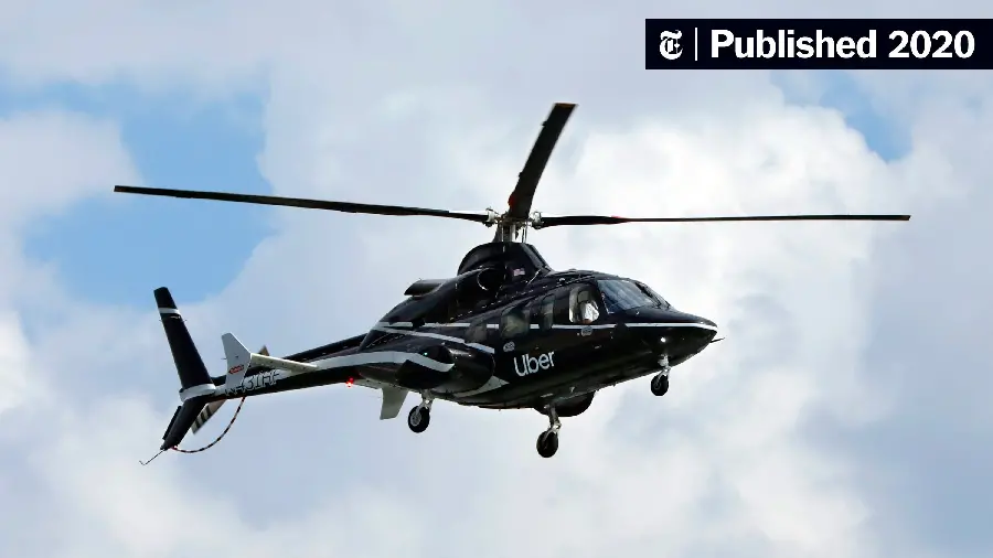 The private helicopter was recognized as a symbol of modern life 