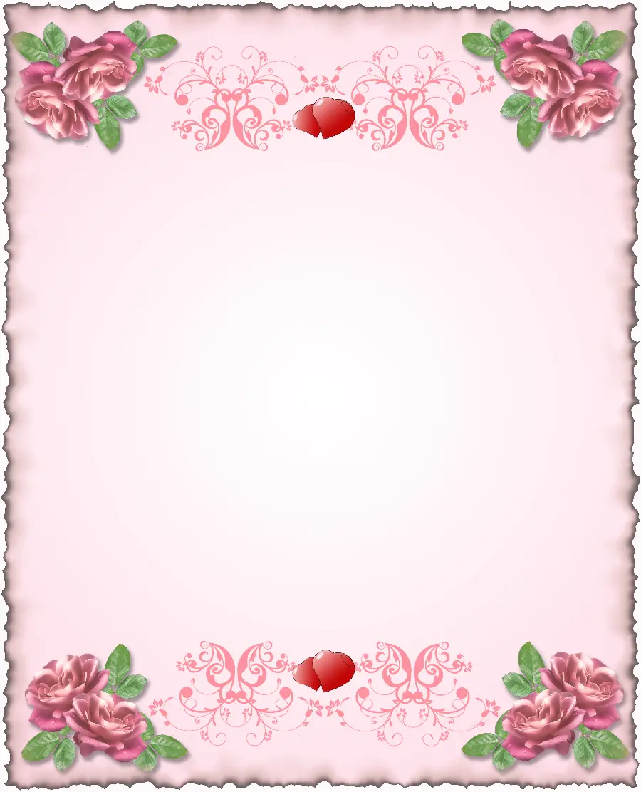 Download Blank Text Photo Frame for Valentine's Day