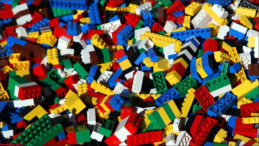 A massive building block wallpaper