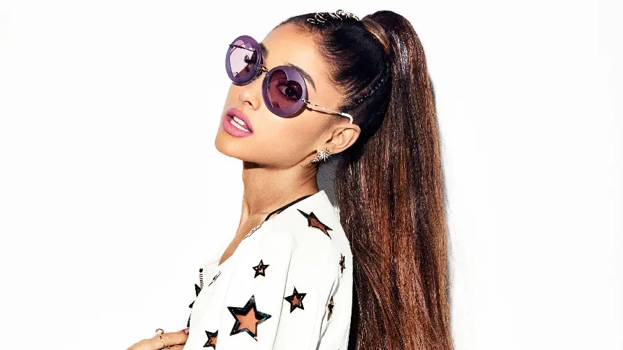 Photo of Ariana Grande, a famous American singer and actress