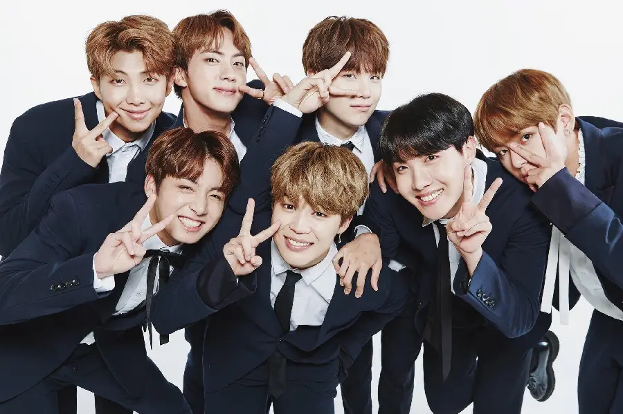 Background image for laptop wallpaper of ARMYs from BTS
