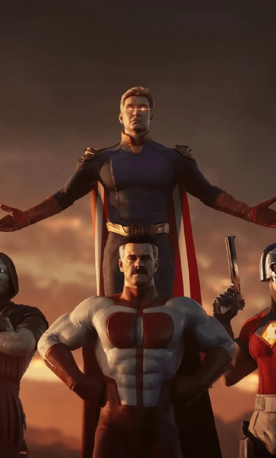 Homelander Antagonist and Superhero Image
