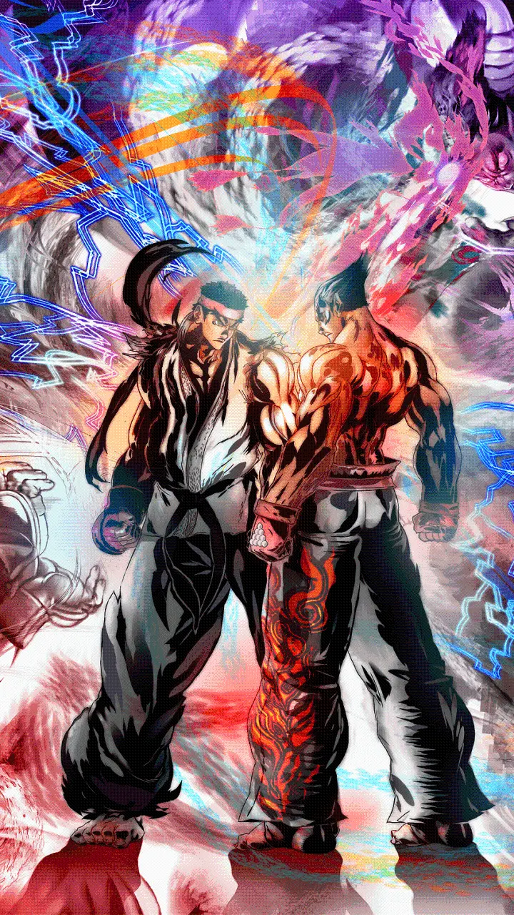 Beautiful background photo of Kazuya Mishima for mobile phone