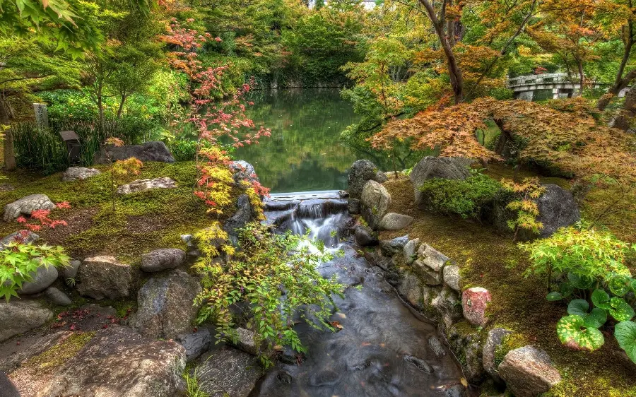 Photo of a garden with amazing Japanese nature called Kyoto Garden in London