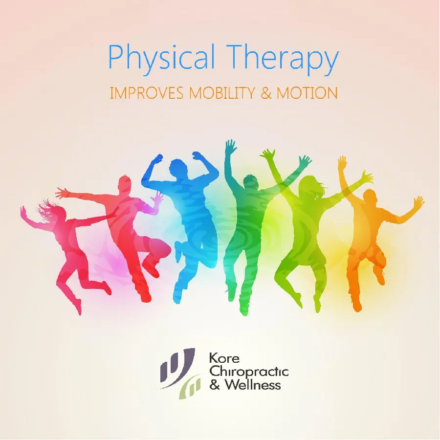 Interesting stock photo with the text Physiotherapy improves mobility and movement 