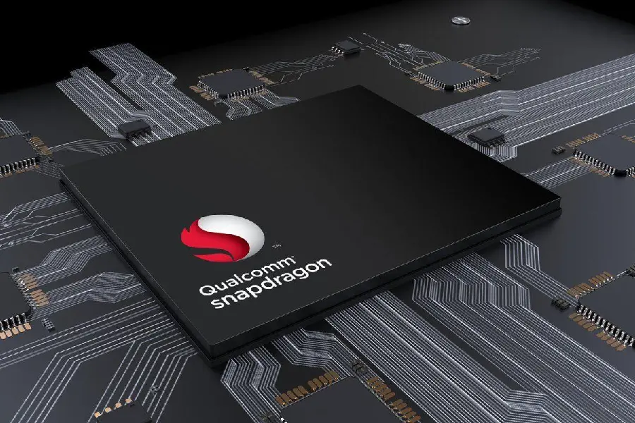 Cool wallpaper of the Snapdragon processor for free