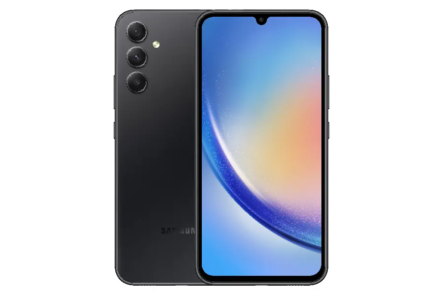 Download the photo of the Samsung Galaxy A34 navy blue phone 