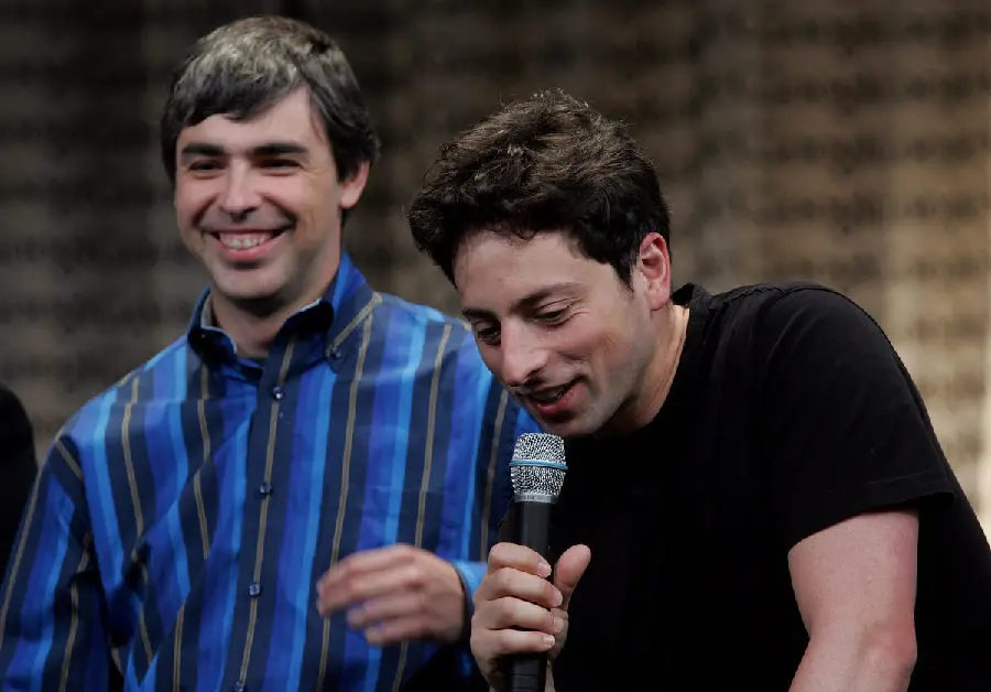 Background of Larry Page and Sergey Brin, founders of the world's most important search engine Google