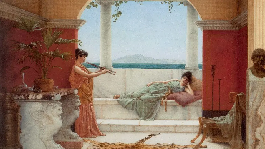 Classical and old artistic painting with a spectacular design