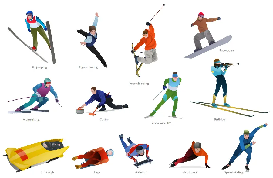 Various photos PNG PNG Snowmen Playing Snow and Skiing 