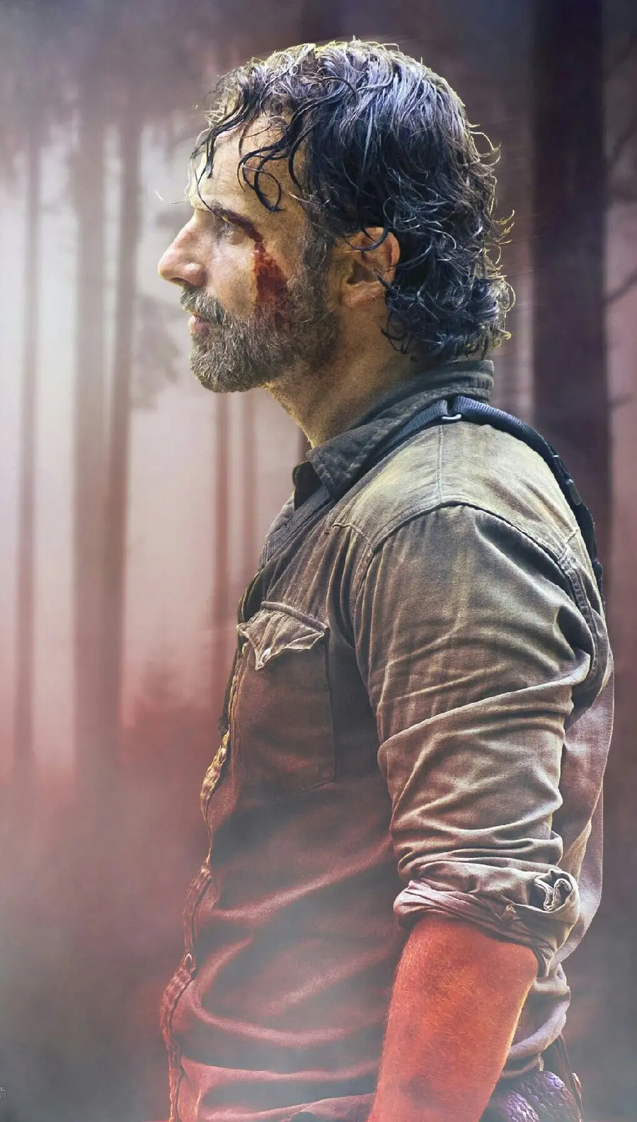 The most special photo of Rick in the Walking Dead series or the Walking Dead