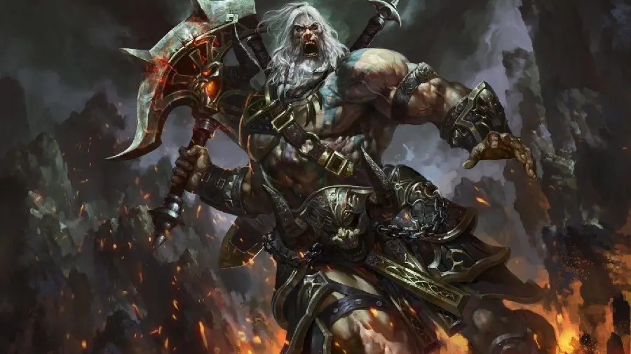 New Diablo wallpaper with character selection