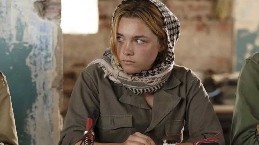 Wallpaper of the famous actress and new star Florence Pugh