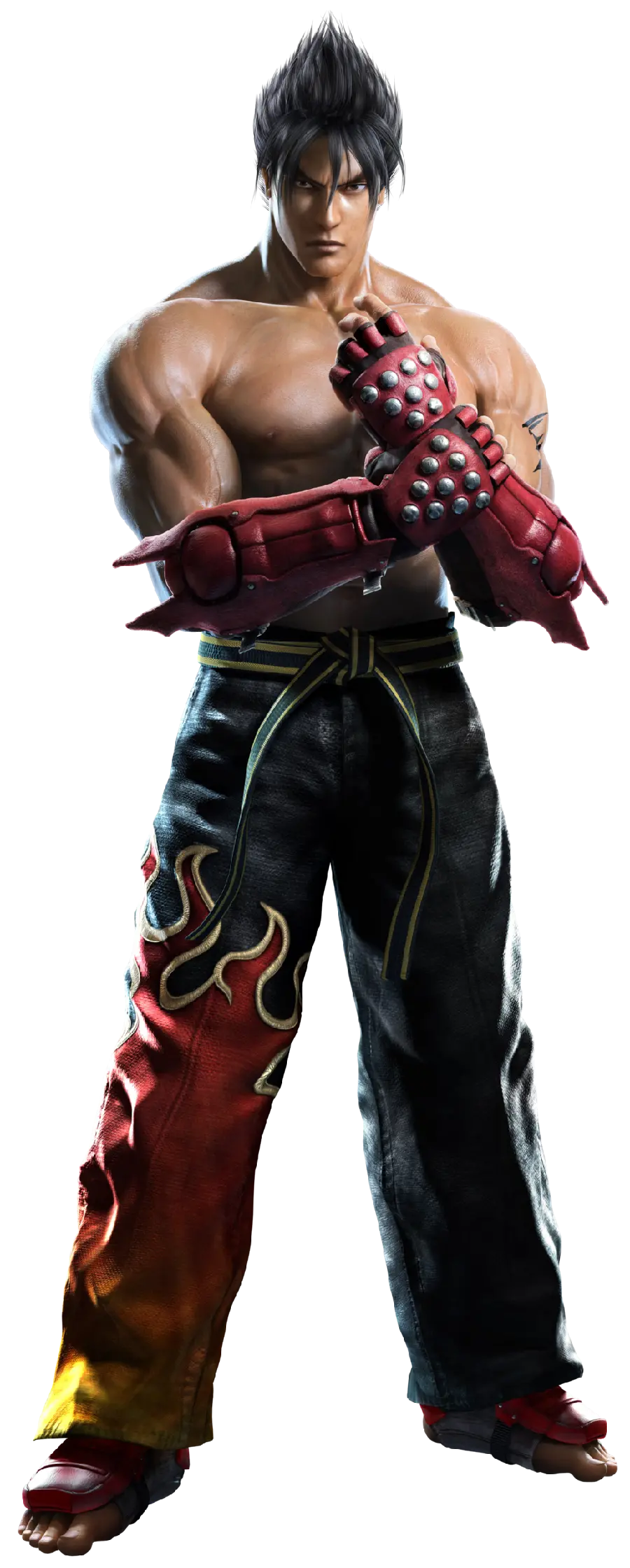 Wallpaper Jin Kazama, a famous Japanese game character