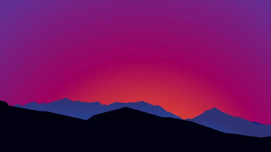 Photo designed in a minimalist art style suitable for laptop backgrounds