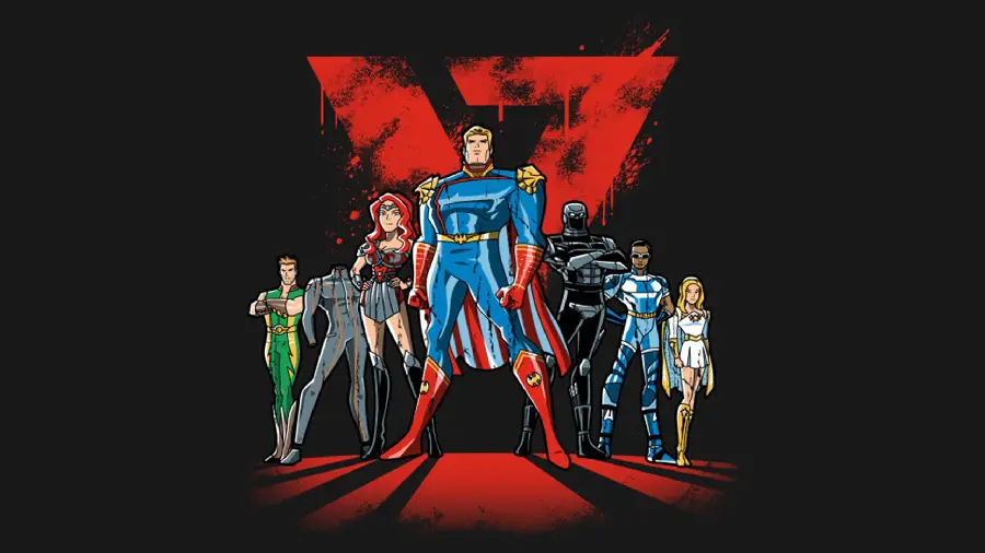 Homelander wallpaper in the American-made Boys series