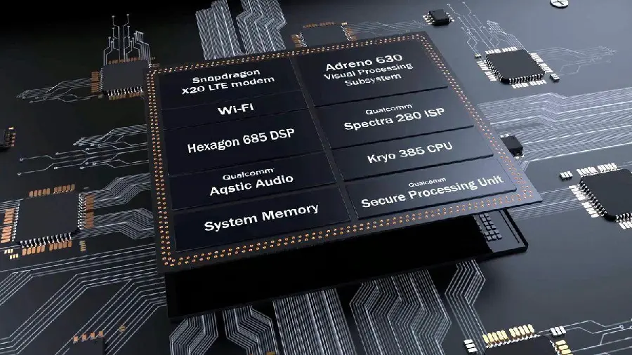 Cool and high-quality photos of the Snapdragon processor