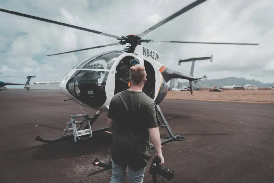 Private helicopter wallpaper for motivational post background