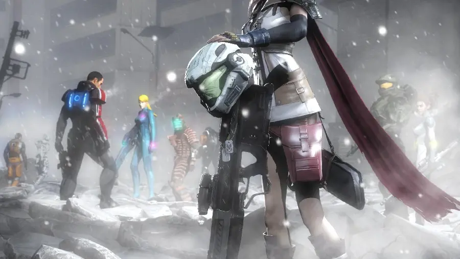 New photo of Master Chief and other characters from Halo