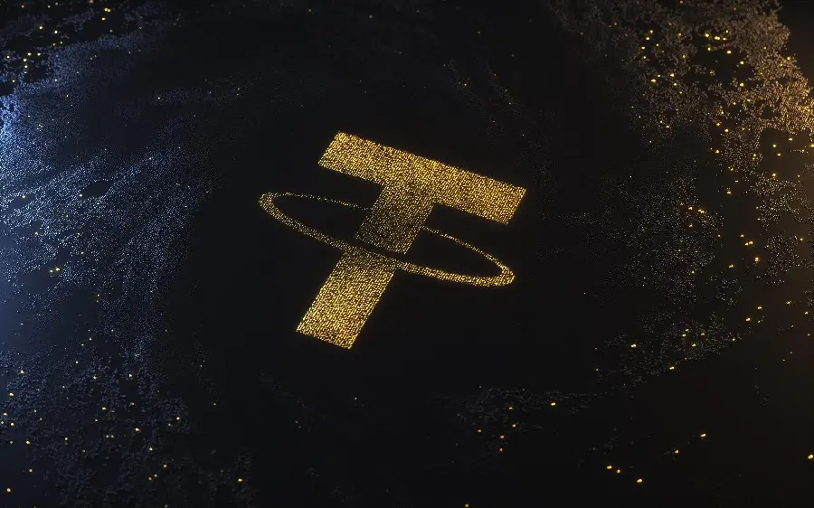Tether background photo, the trending cryptocurrency of 2023 and 2024 in HD quality 