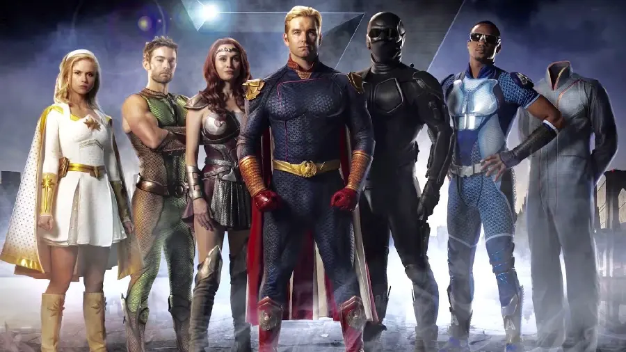 Cool wallpaper of Homelander and his gang