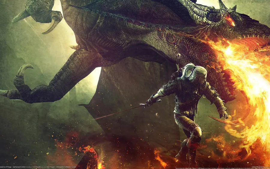 Download a popular war game and dragon photo for wallpaper 