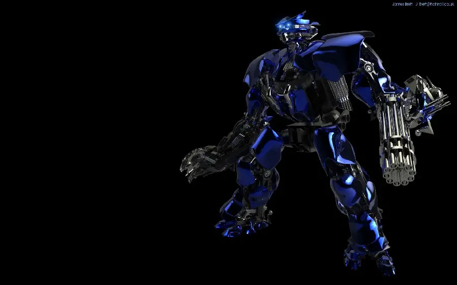 Cool wallpaper of a modern robot with excellent quality