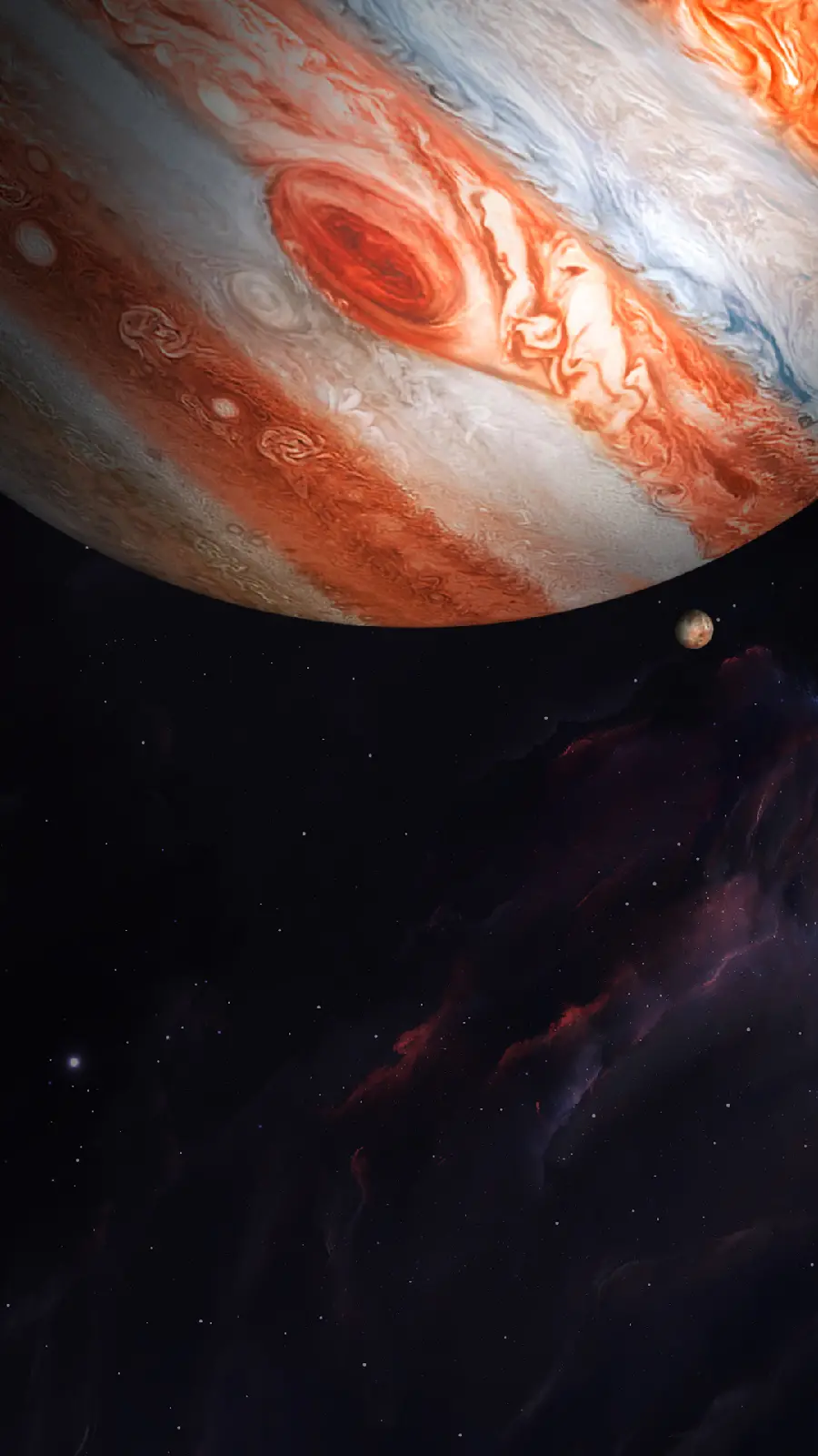 Photo of the last planet discovered in space for Samsung Galaxy A24 wallpaper