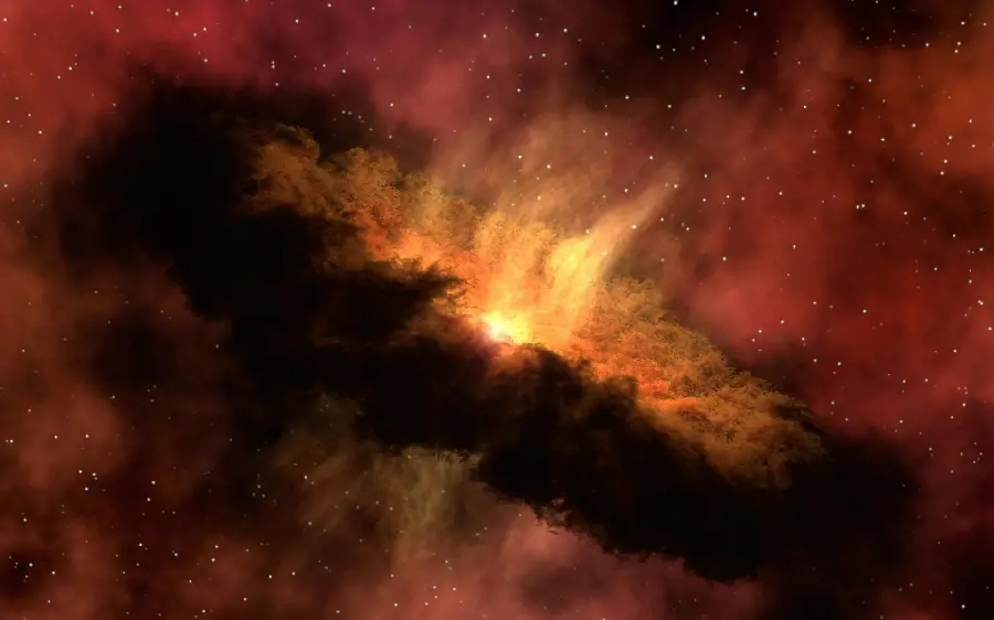 Color image of The Universe and the Universe by the James Webb Space Telescope
