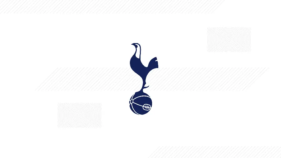 Wallpaper with the Tottenham logo, one of the leading English teams